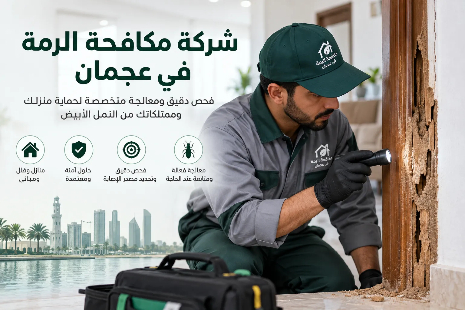 شركة مكافحة الرمة في عجمان