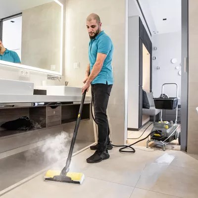 dampfreiniger zur reinigung von hotelzimmern