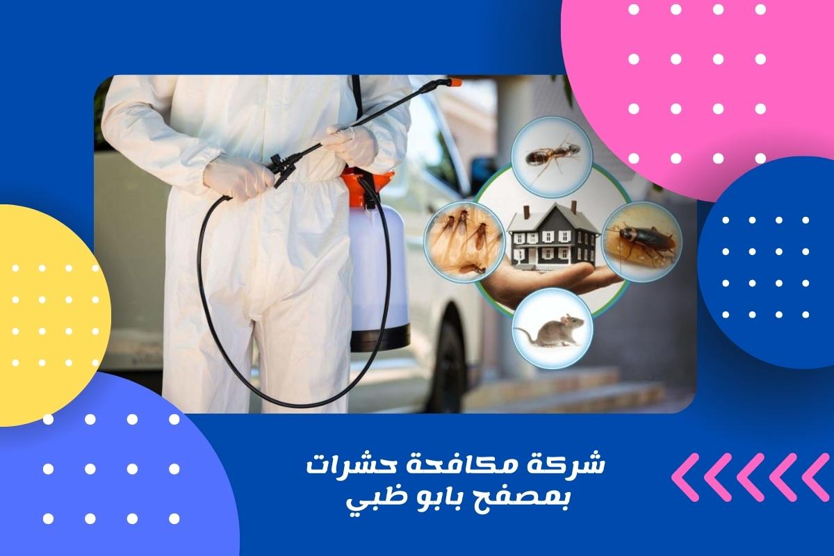 شركة مكافحة حشرات بمصفح بابو ظبي