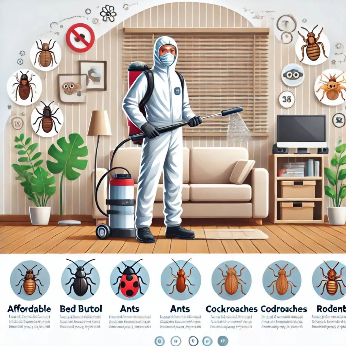 شركة مكافحة البق في أبوظبي