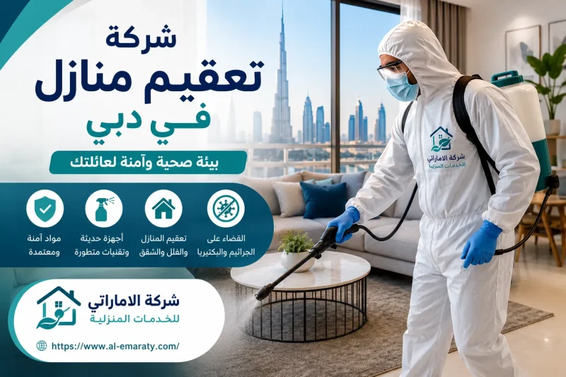 شركة تعقيم منازل فى دبي