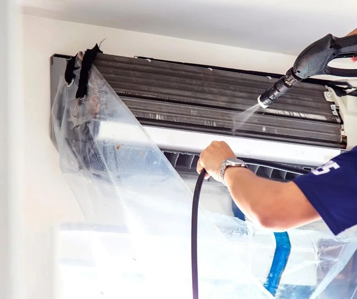 تنظيف مكيفات في البدع