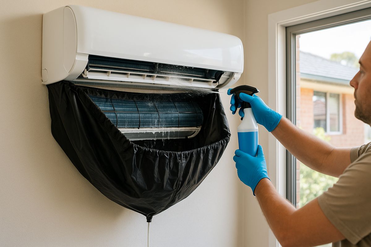 خدمة تنظيف المكيفات في العوير