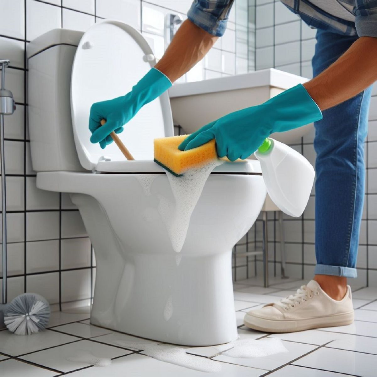 تنظيف قاعدة الحمام من الاصفرار فى ابو ظبى