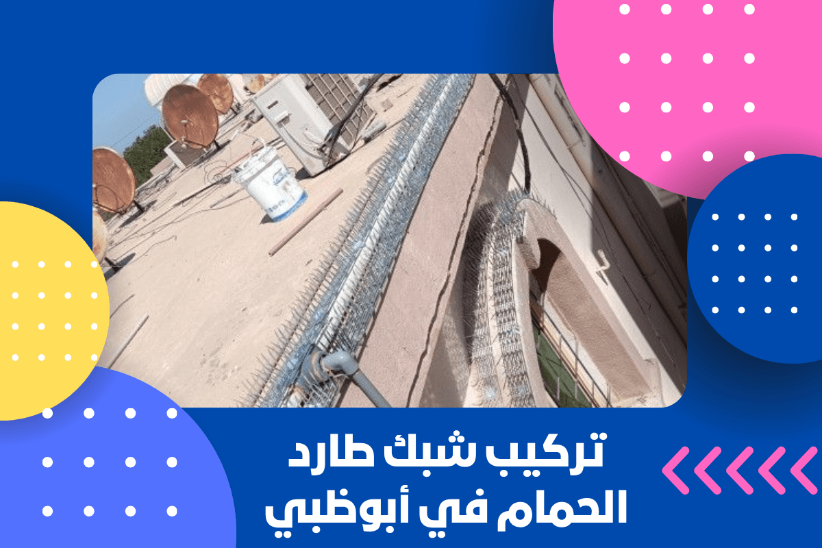 تركيب شبك طارد الحمام في أبوظبي