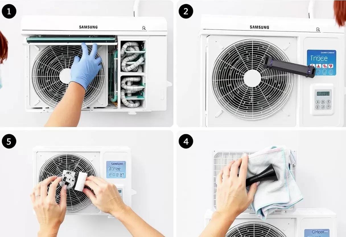 تنظيف المكيفات في ورسان